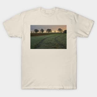 Winter Scene, near Droxford, Hampshire T-Shirt